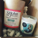 St John candle shipping