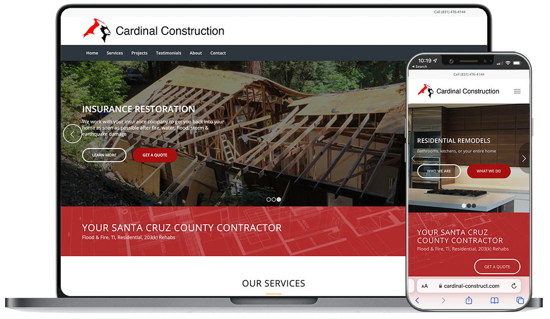 Cardinal Construction Elegant Geek